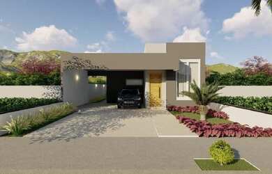 Imagem: A casa em condomínio possui 3 Dormitórios, 3 Banheiros, 4