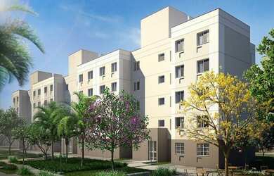 Imagem: O apartamento possui 2 Dormitórios, 1 Banheiro, 45m² de Área