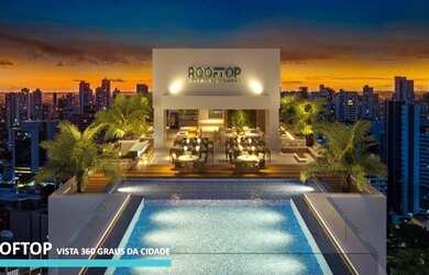 Imagem: O apartamento possui 1 Dormitório, 1 Banheiro, 1 Vaga na garagem