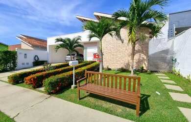 Imagem: A casa em condomínio possui 3 Dormitórios, 4 Banheiros, 4