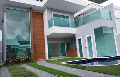 Imagem: A casa em condomínio possui 3 Dormitórios, 5 Banheiros, 2