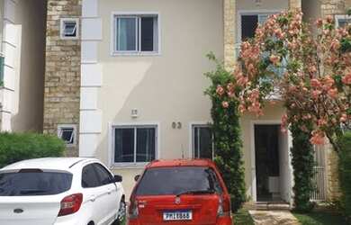 Imagem: A casa em condomínio possui 4 Dormitórios, 3 Banheiros, 2