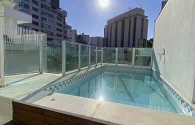 Imagem: O apartamento na cobertura possui 4 Dormitórios, 4 Banheiros