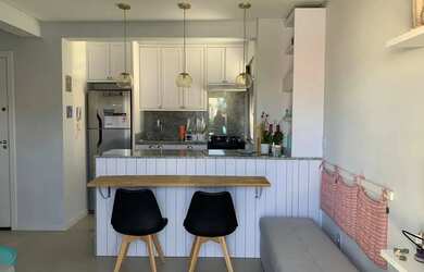 Imagem: O apartamento à venda possui 1 Dormitório, 2 Banheiros, 1