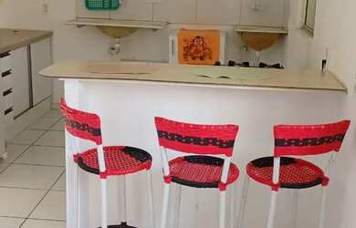 Imagem: O apartamento possui 2 Dormitórios, 1 Banheiro, Imóvel mobiliado