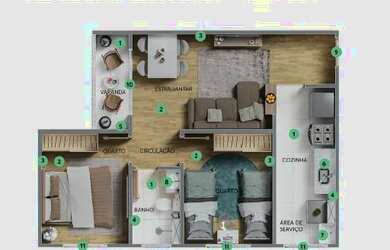 Imagem 16: Apartamento 2 Quartos na Paralela - À Venda