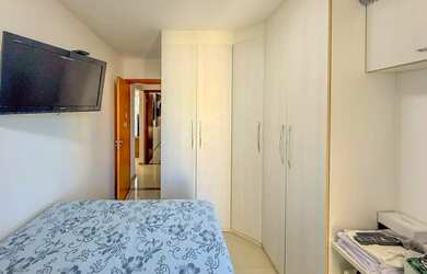 Imagem 16: Aceita airbnb, Um quadra do mar 2 Quartos com suite montado!