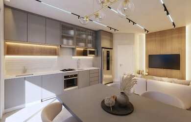 Imagem: O apartamento possui 2 Dormitórios, 2 Banheiros, 1 Vaga na