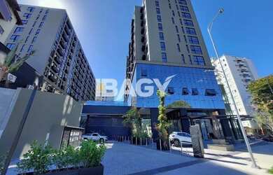 Imagem: O studio possui 1 Dormitório, 1 Banheiro e 36m² de Área e