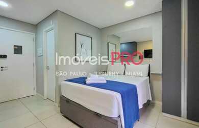 Imagem 2: Bela Vista, studio pronto, decorado, equipado, com renda