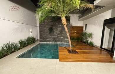 Imagem: A casa em condomínio possui 3 Dormitórios, 4 Banheiros, 4