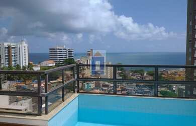 Imagem: O apartamento na cobertura possui 4 Dormitórios, 5 Banheiros