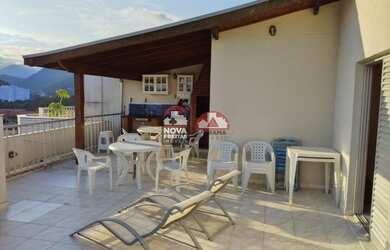 Imagem: O apartamento na cobertura possui 4 Dormitórios, 3 Banheiros