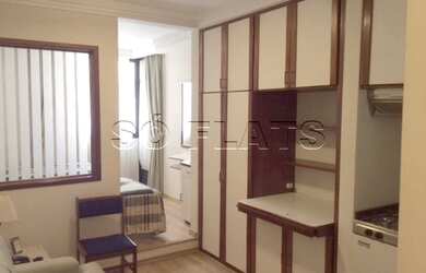 Imagem 12: Flat no Jardim Paulista. Piscina, Imóvel mobiliado, Ar-condicionadoe27m²...