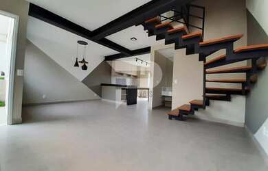 Imagem: A casa em condomínio possui 3 Dormitórios, 3 Banheiros, 2