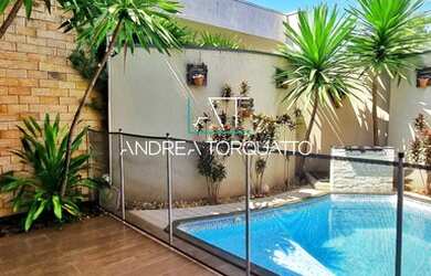 Imagem: A casa em condomínio possui 3 Dormitórios, 5 Banheiros, 4