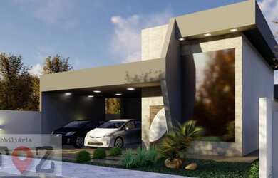 Imagem: A casa em condomínio possui 3 Dormitórios, 2 Banheiros, 2