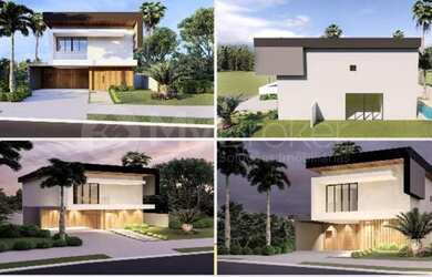 Imagem: A casa possui 3 Dormitórios, 4 Banheiros, 4 Vagas na garagem