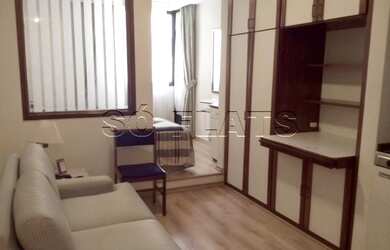 Imagem 9: Flat no Jardim Paulista. Piscina, Imóvel mobiliado, Ar-condicionadoe27m²...