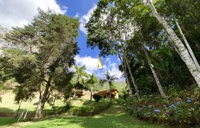 Imagem: A fazenda possui 300m² de Área e está localizado em Domingos