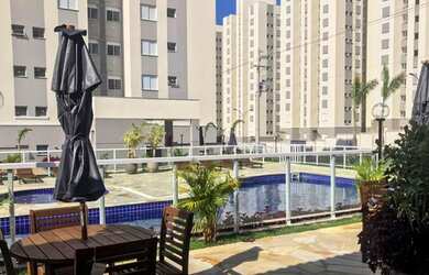 Imagem: O apartamento possui 2 Dormitórios, 2 Banheiros, 1 Vaga na