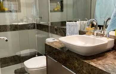 Imagem: O apartamento na cobertura possui 3 Dormitórios, 2 Banheiros