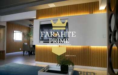 Imagem: O apartamento na cobertura possui 3 Dormitórios, 5 Banheiros