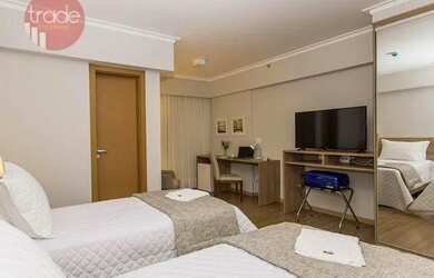 Imagem: O studio possui 1 Dormitório, 1 Banheiro, 1 Vaga na garagem