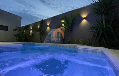 Imagem: A casa em condomínio à venda possui 3 Dormitórios, 5 Banheiros