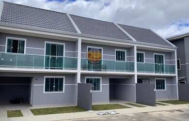 Imagem: A casa em condomínio possui 3 Dormitórios, 2 Banheiros, 1