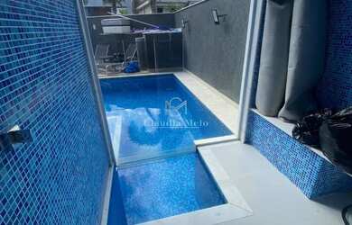 Imagem 7: CASA NO RIVIERA DEL SOL. Piscina, Churrasqueira, Imóvel mobiliadoeAr-condicionado