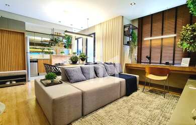 Imagem: O apartamento possui 2 Dormitórios, 2 Banheiros, 1 Vaga na