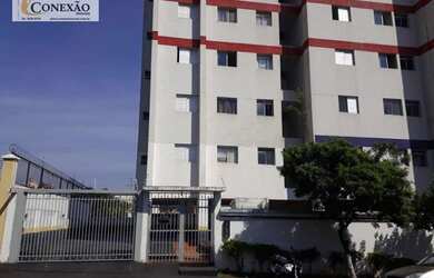 Imagem: O apartamento possui 1 Dormitório, 1 Banheiro, 1 Vaga na garagem