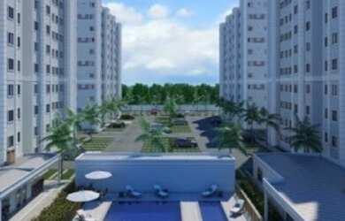 Imagem: O apartamento possui 2 Dormitórios, 1 Banheiro, 1 Vaga na garagem