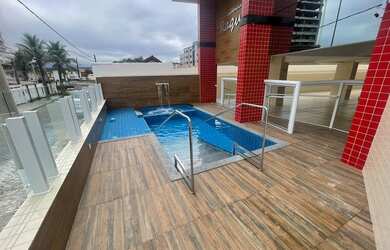 Imagem 6: APTO novo na aviação pronto p morar com varanda gourmet vista mar