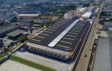 Imagem: O depósito possui 12.769m² de Área e está localizado em