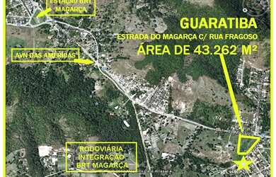 Imagem 2: Lote/Terreno para venda possui 43262 metros quadrados em Guaratiba - Rio...