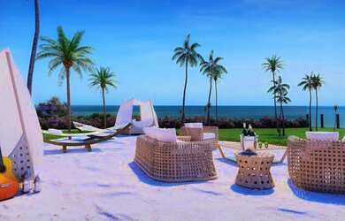 Imagem 11: Apartamento quatro suítes Pé na Areia condomínio Acqua Marine na Reseva...