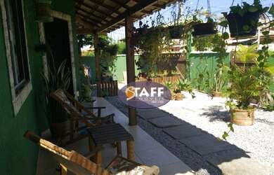 Imagem 4: Linda casa plana em Unamar, arborizada, no condomínio Verão Vermelho...