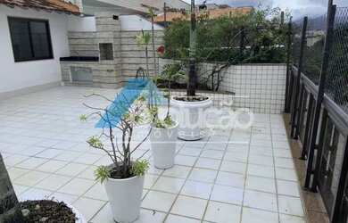 Imagem: O apartamento na cobertura possui 3 Dormitórios, 4 Banheiros