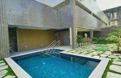 Imagem: O apartamento possui 1 Dormitório, 1 Banheiro, 1 Vaga na garagem