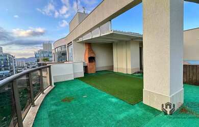 Imagem: O apartamento na cobertura possui 3 Dormitórios, 2 Banheiros