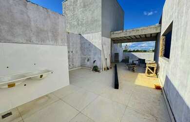 Imagem: O apartamento na cobertura possui 4 Dormitórios, 3 Banheiros