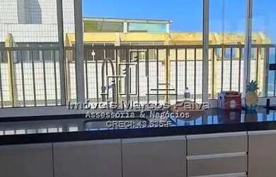 Imagem 7: COBERTURA PRAIA GRANDE, CAIÇARA, FRENTE MAR, VISTA ESPETACULAR