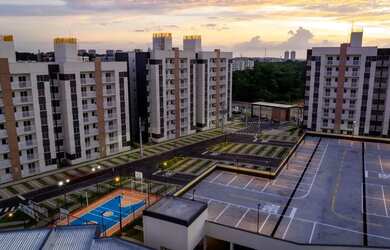 Imagem: O apartamento possui 2 Dormitórios, 2 Banheiros, 1 Vaga na