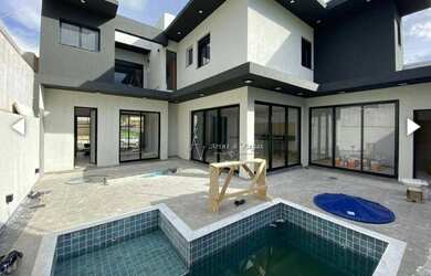 Imagem: A casa em condomínio possui 3 Dormitórios, 4 Banheiros, 4