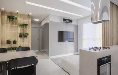 Imagem: O apartamento possui 3 Dormitórios, 2 Banheiros, 1 Vaga na