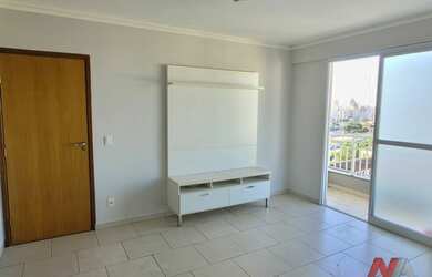 Imagem: O apartamento possui 1 Dormitório, 1 Banheiro, 1 Vaga na garagem