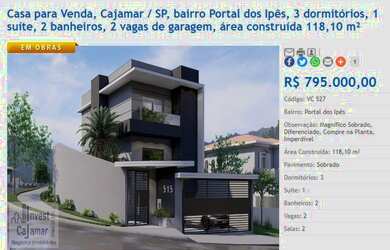 Imagem 8: Bela Casa. Alto Padrão. Bairro Portal em Cajamar. Destaque na Região