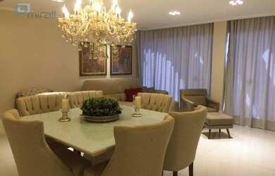 Imagem: O apartamento na cobertura possui 3 Dormitórios, 5 Banheiros